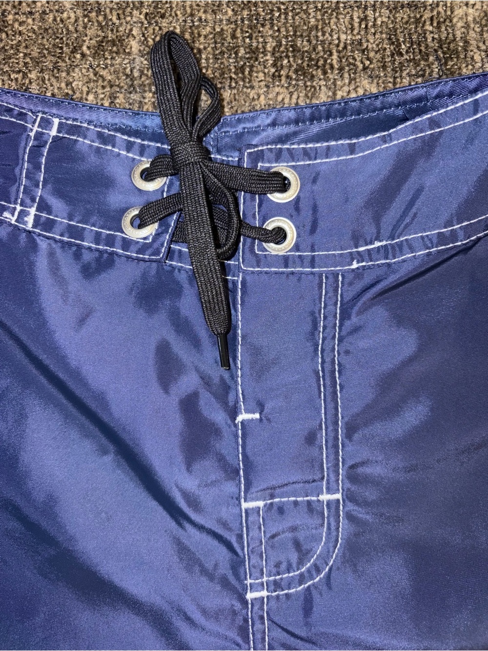 Navy Blue Black Fin Pelagic Swim Shorts Size 30 - Picture 3 of 11